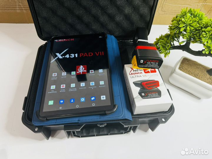 Лаунч х431про7 Ультра в кейсе / Планшет 10 дюймов