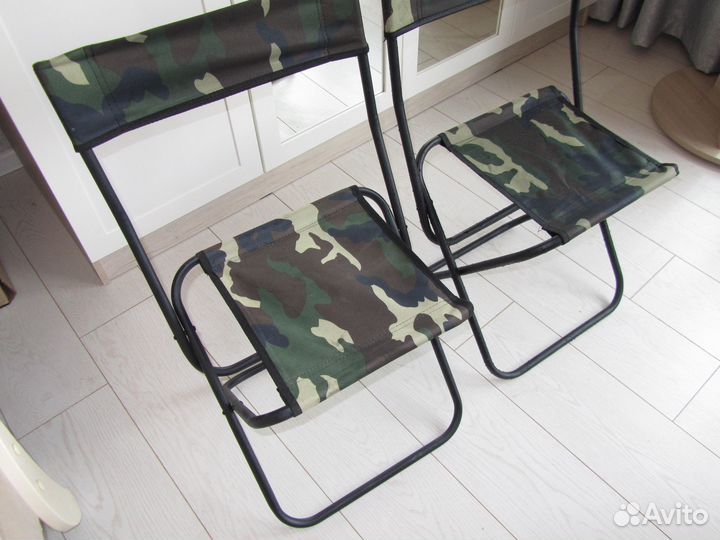 Два новых стула со спинкой для рыбалки