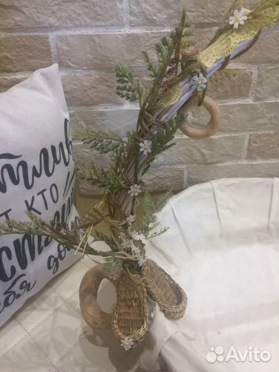 Корзина плетёная для пикника/фотосессии