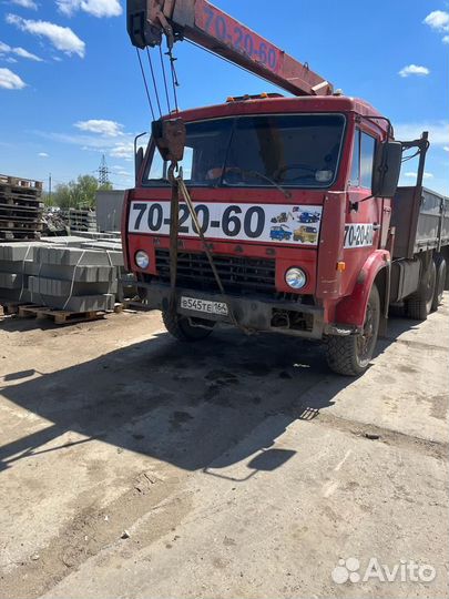 КамАЗ 53212 с КМУ, 1983