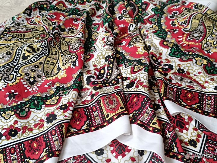 Белый платок Шаль etro шелковый