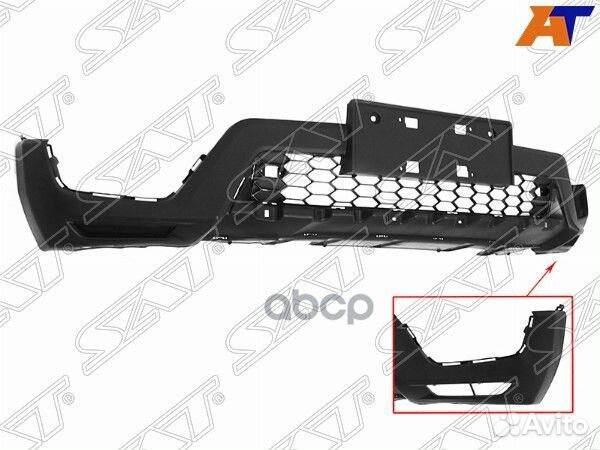 Бампер передний honda CR-V 17- нижняя часть ST