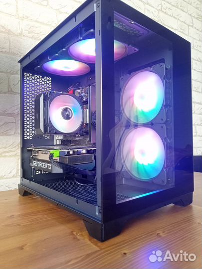 Игровой компьютер intel i3 12100f, RTX 3060, 16gb