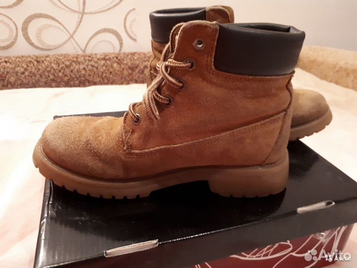 Зимние ботинки (натуральная замша) 37 размера