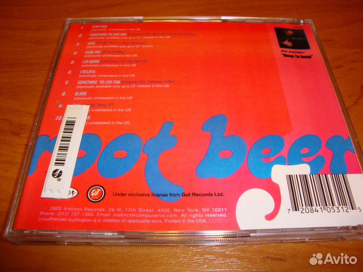 CD. Jimmy Somerville. Root Beer