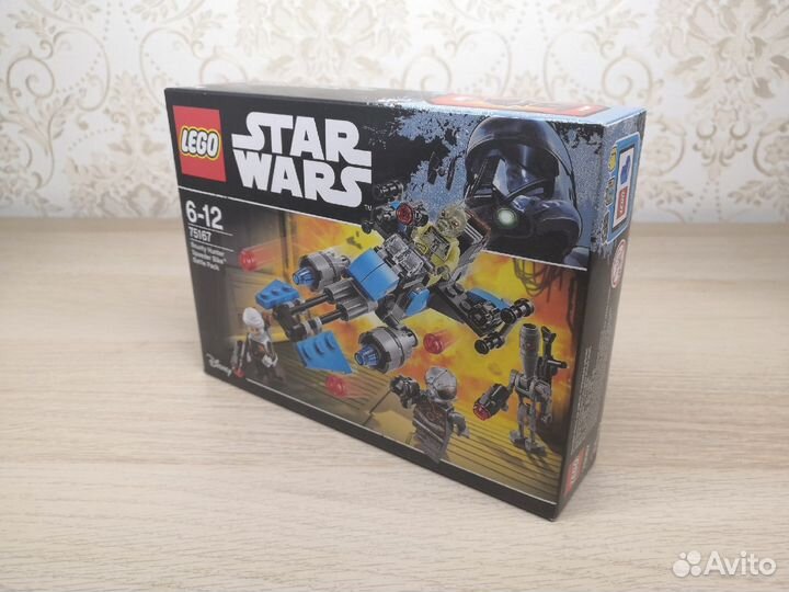 Lego Star Wars 75167 Новый, нераспечатанный набор