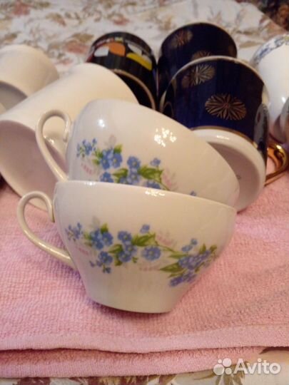 Чайные чашки 10 шт