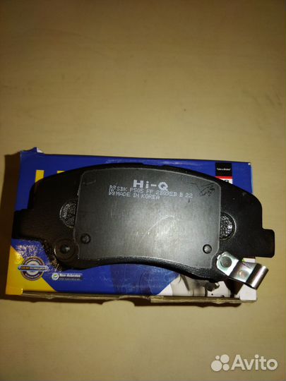 Тормозные колодки HI-Q SP1399 перед Rio/Solaris