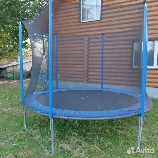 Батут с сеткой