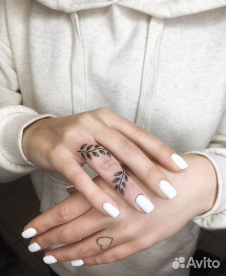 Татуировки тату мини handpoke хэндпоук