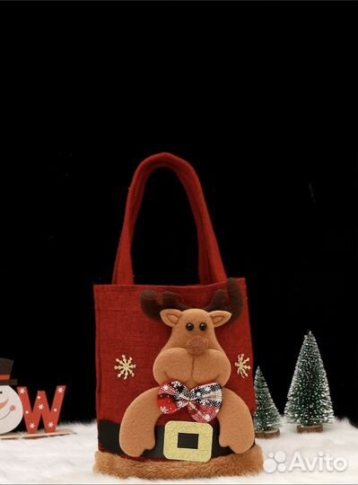 Новогодний подарочный мешок