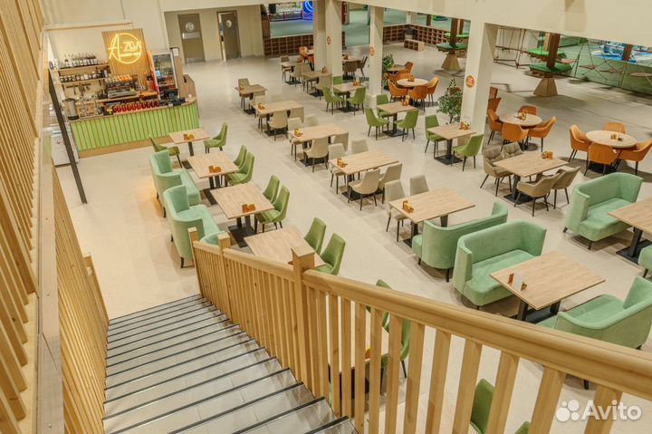 Диваны, стулья и столы для кафе 0280