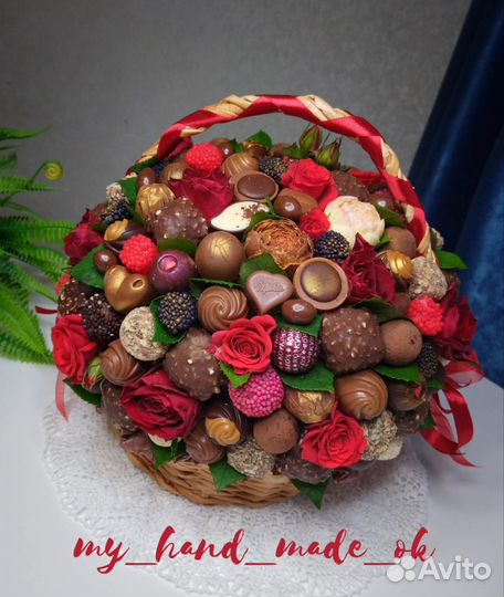 Вкусные Съедобные Сладкие букеты