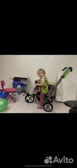 Детский трехколесный велосипед