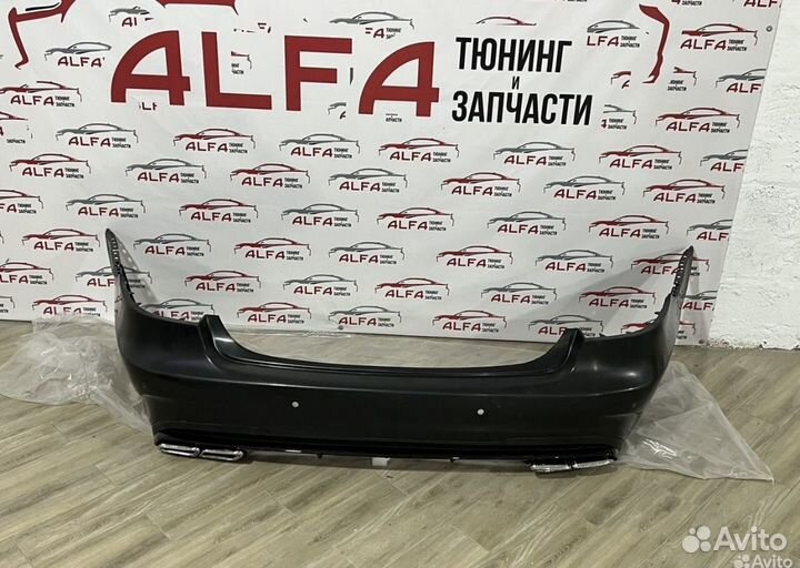 Задний бампер мерседес w212 63 amg рестайлинг