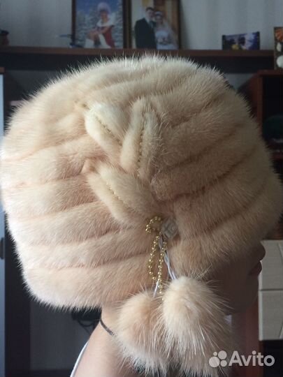 Шапка норковая