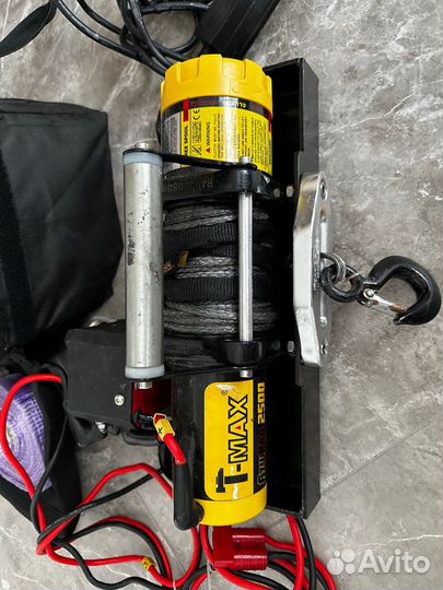 Лебедка электрическая T-MAX ATV Pro2500