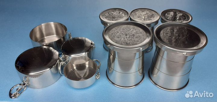 Армейские стопки Складные на цепочке Army National