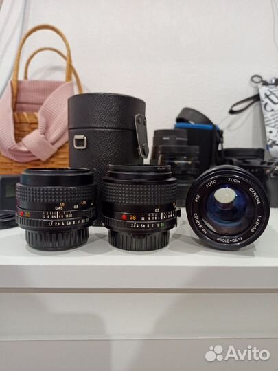 Объективы minolta md