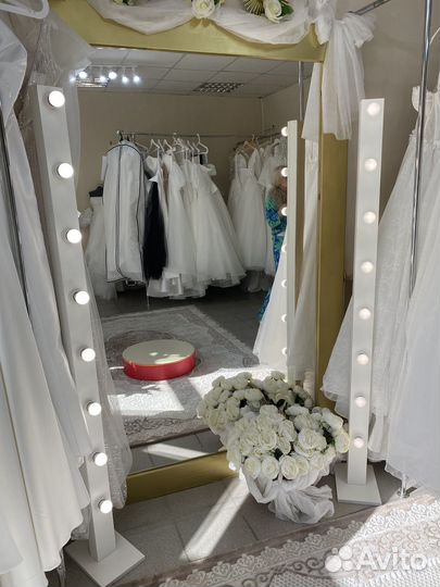 Стойка с лампочками