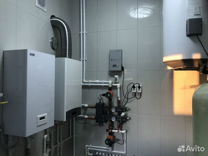 Монтаж отопления водоснабжения и канализации