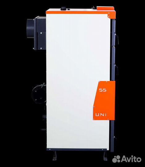 Котел твердотопливный полуавтоматический Uni Tis