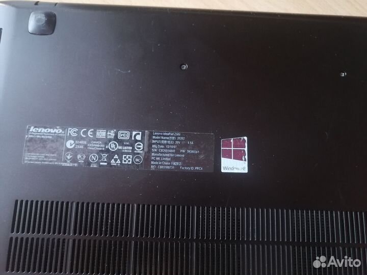 Игровой ноутбук Lenovo Z500