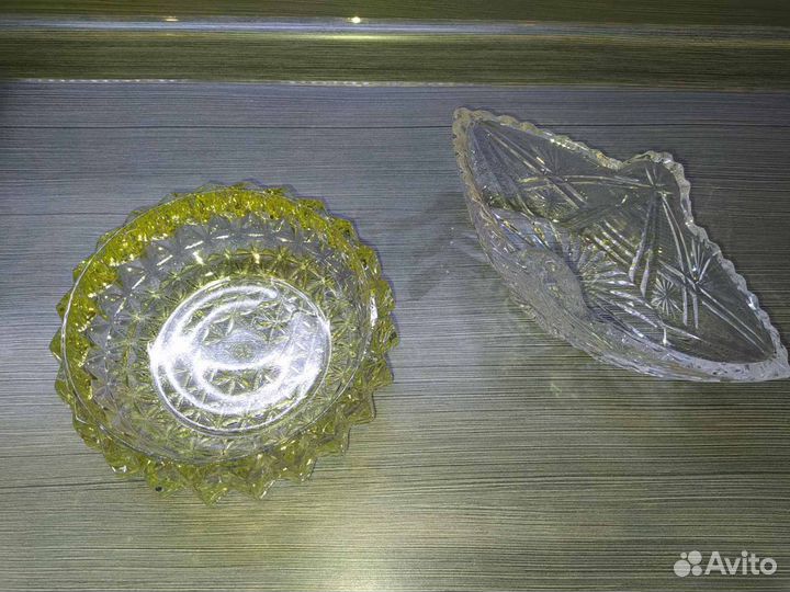 Салатницы хрусталь