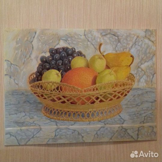 Картина маслом на холсте натюрморт