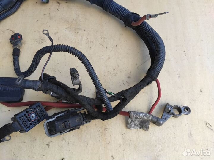 Коса силовая акб Z18XER МКПП на Opel Vectra C