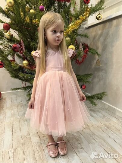 Платье для девочки 92