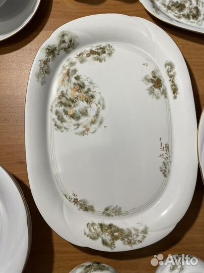 Остатки столового сервиза ГДР Freiberger Porzellan