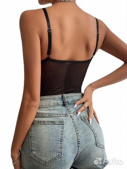 Боди нижнее бельё кружевное