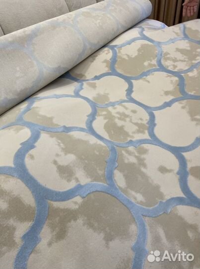 Ковер из шерсти и бамбука