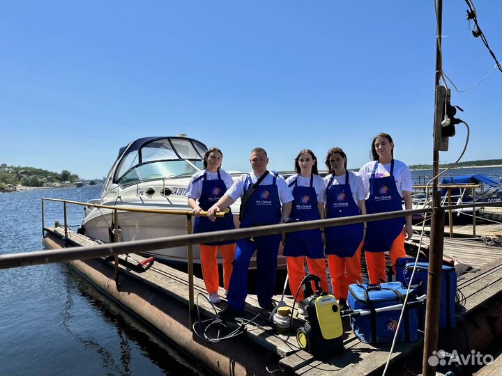 Клининг Мойка яхт и катеров