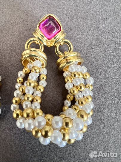 Серьги-пусеты в берберском стиле