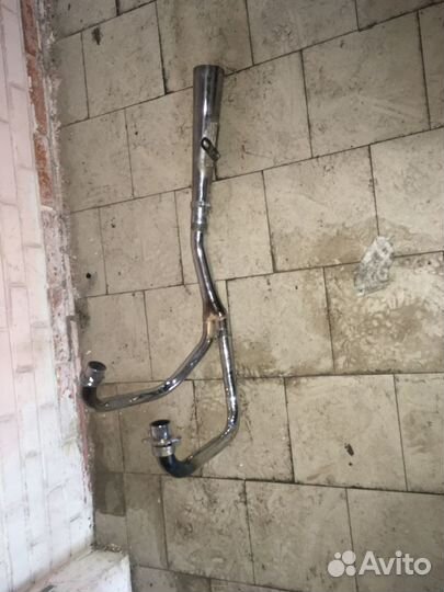 Выхоп 2 в 1 Honda cb400ss Honda gl400 gl500