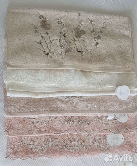 Махровые полотенца новые