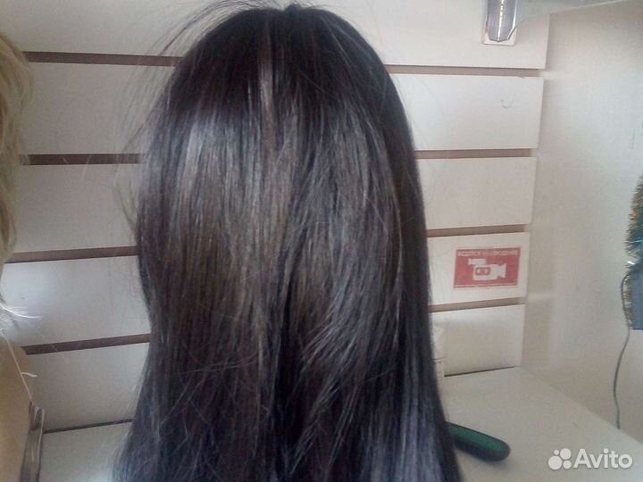 Парик 1 mga mono ручной работы kanekalon