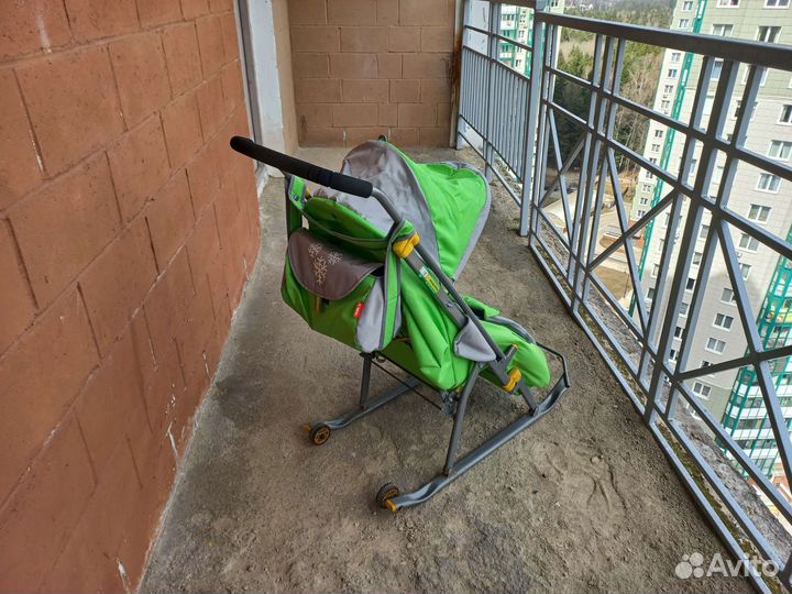 Детские санки-коляска