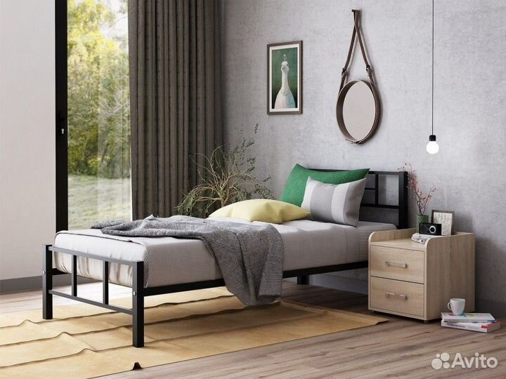 Металлическая кровать 120*200