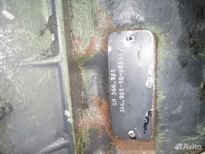 Двс (двигатель) в сборе на мерседес 814 ом 366