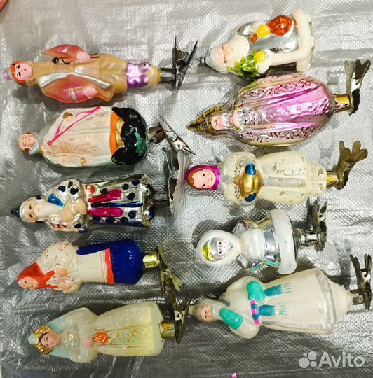 Елочные игрушки СССР