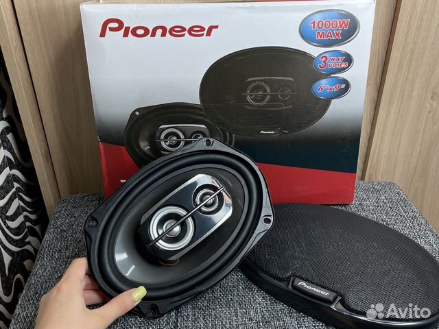 Колонки в машину Pioneer TS-A6999S купить в Москве | Авито