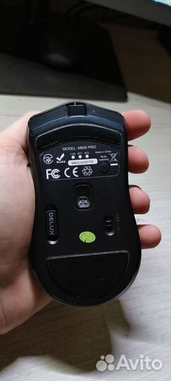 Игровая мышь беспроводная delux M800PRO3370