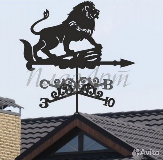 Флюгер на крышу, адресные таблички