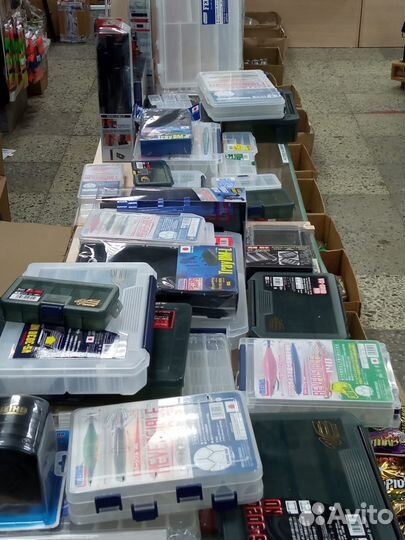 Коробки и ящики для приманок из Японии Meiho