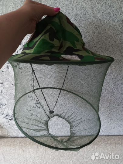 Шляпа с противомоскитной сеткой