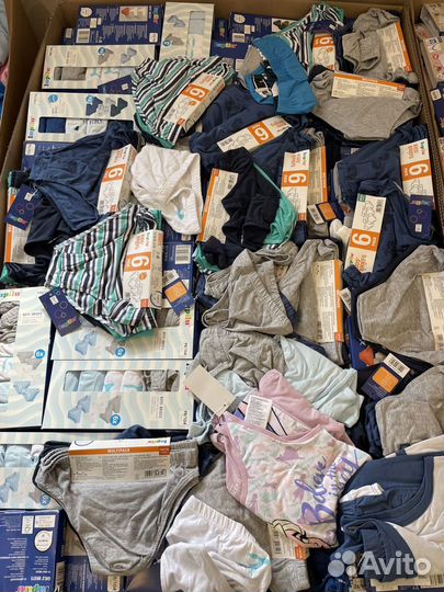 Сток оптом детские трусики из Европы