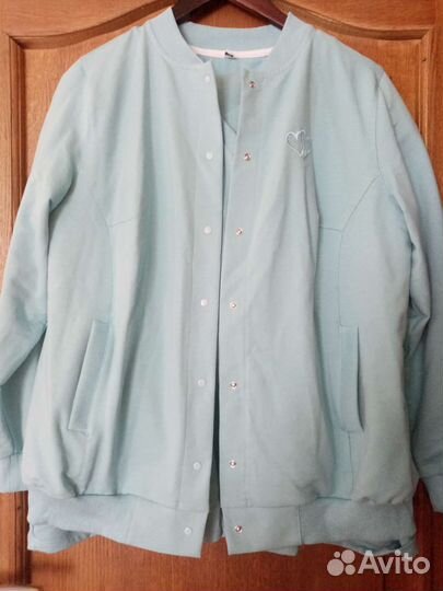 Спортивный костюм тройка женский, новый, р-р 58